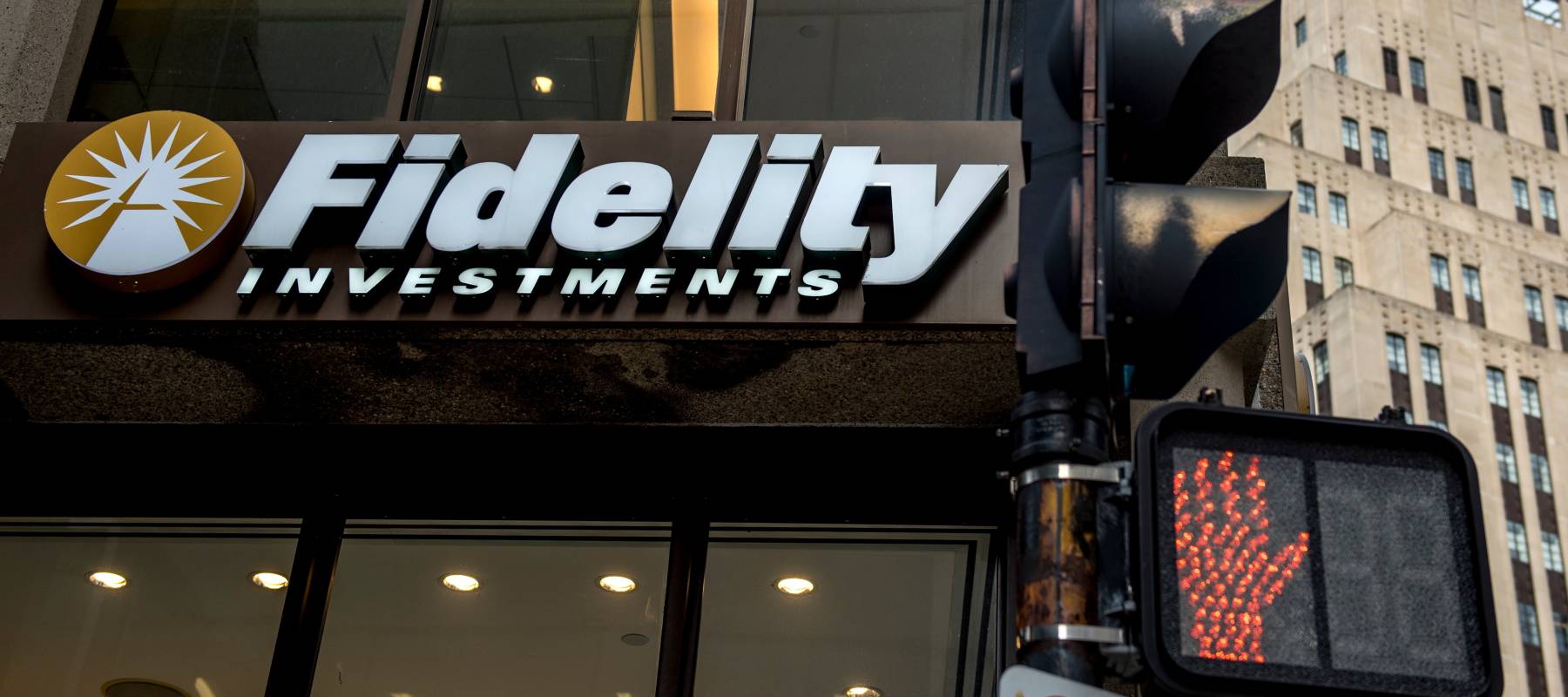 A Fidelity Investments branch in Boston's Financial District on July 11, 2017.