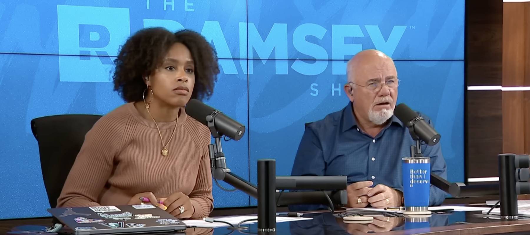 Dave Ramsey and Jade Warshaw