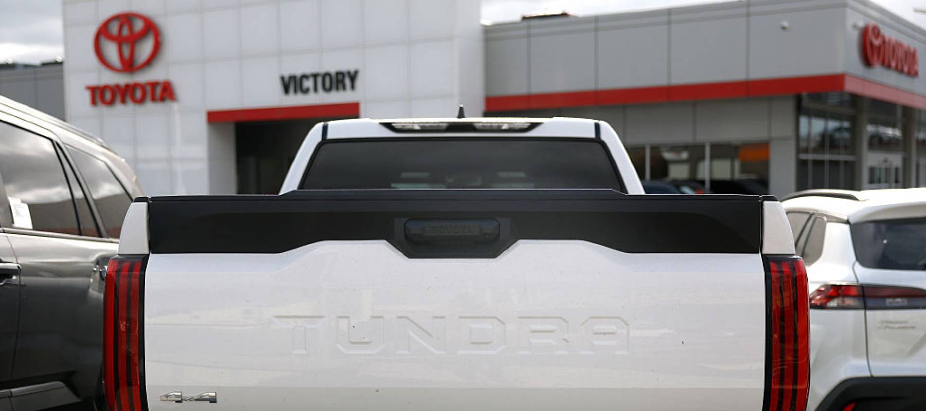 Toyota announced a recall of nearly 400,000 Toyota Tundra trucks and Sequoia hybrid vehicles due to an issue with the rearview camera.