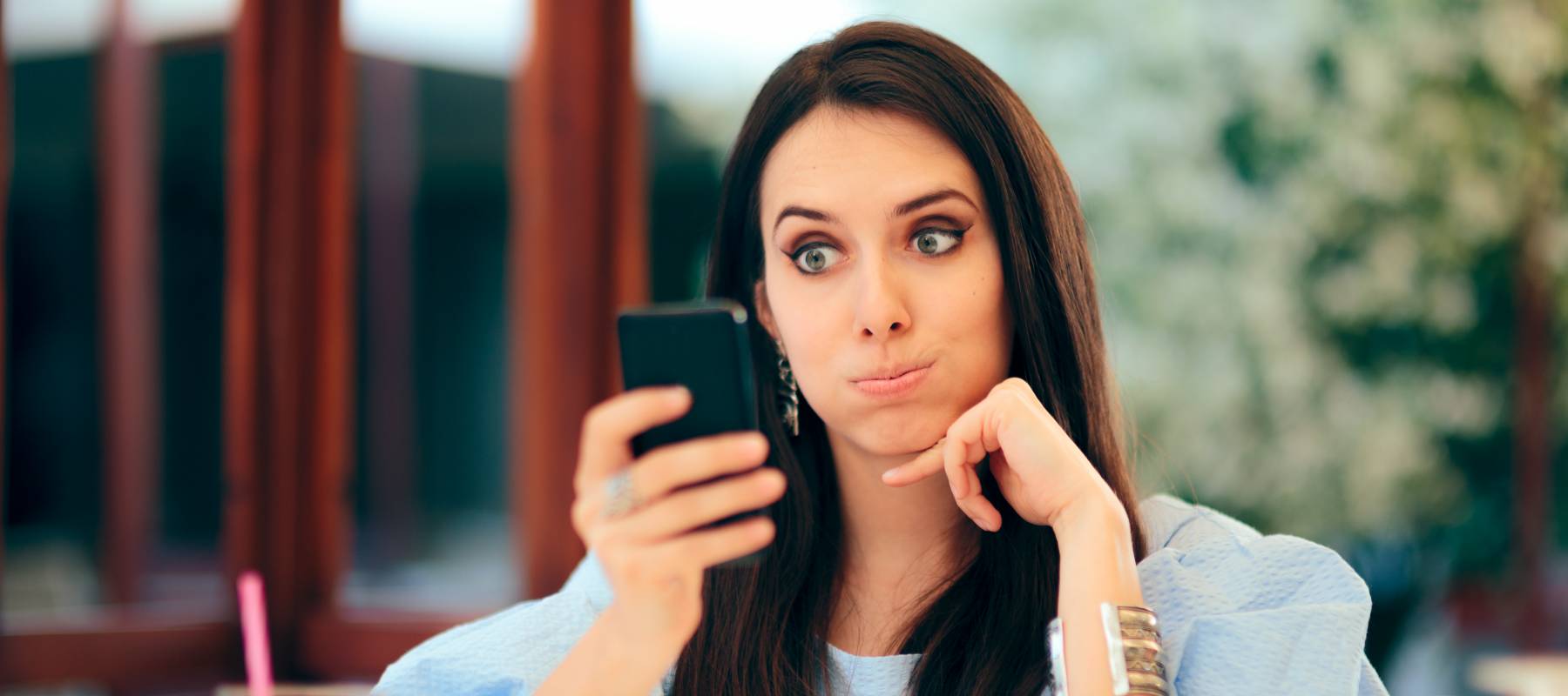 Woman getting debt collection messages