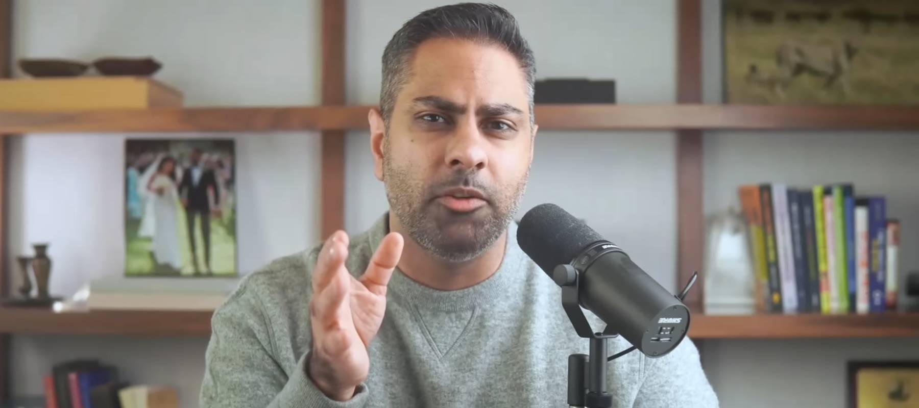 Ramit Sethi speaking on his YouTube channel.