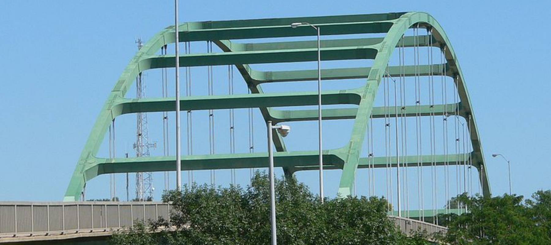 Veterans Bridge in South Sioux City, Nebraska