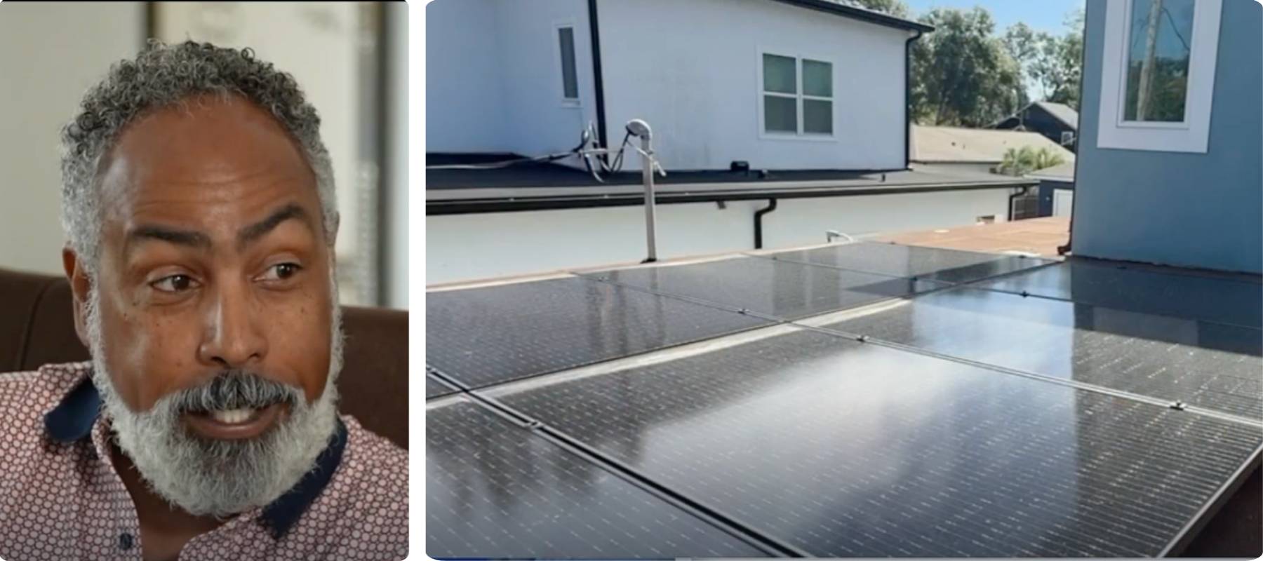 Chappy Floyd was not aware that he was renting, not leasing to own, his solar panels.