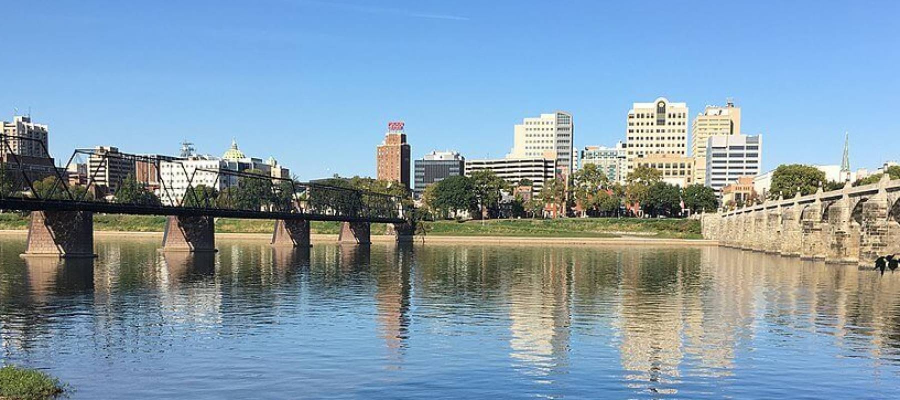 Harrisburg, PA city view