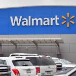 Walmart &amp; Amazon, two big giants of US retail industry, on an iPhone.