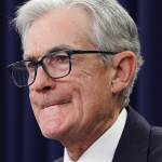 Federal Reserve Chair Jerome Powell following a meeting of the Federal Open Market Committee at the Federal Reserve on October 29, 2025 in Washington, DC.