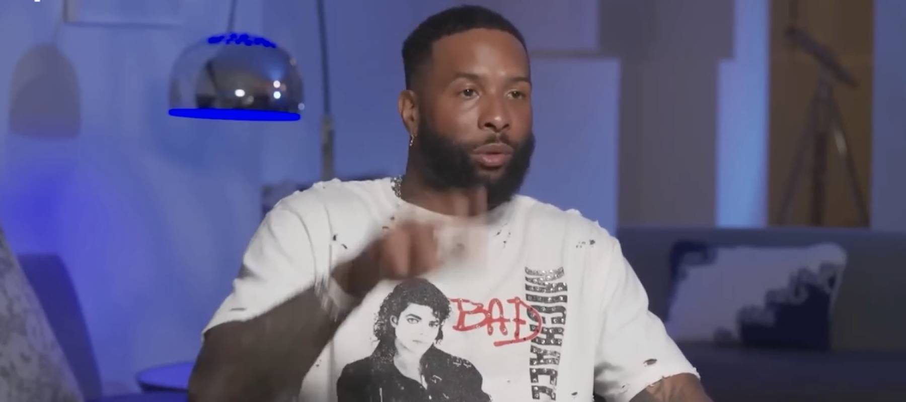 NFL star Odell Beckham Jr. has stirred up a backlash by suggesting his multi-million salary may not last.