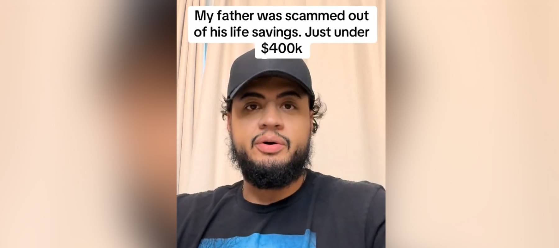 James Yancy says his dad was scammed out of his life savings.