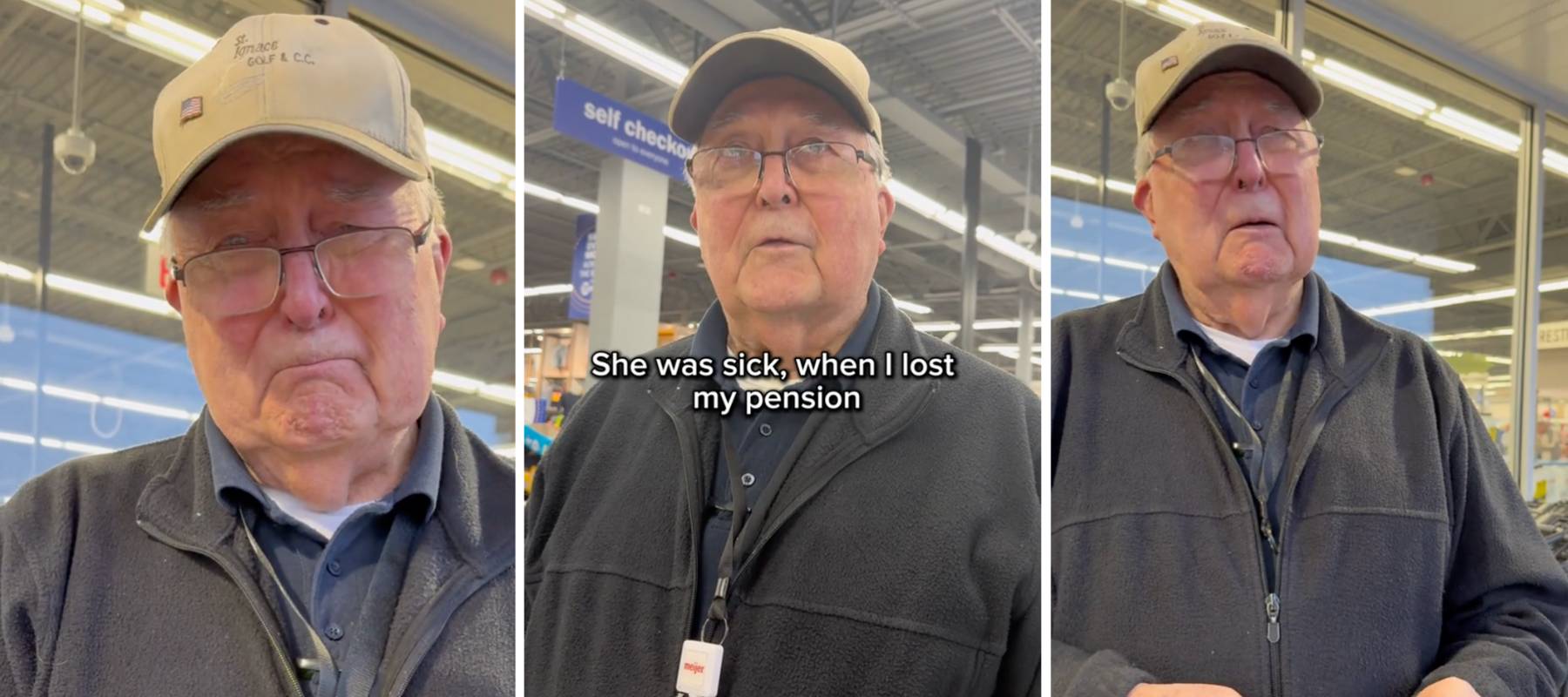 His wife has since passed but he lives with her memory in his heart.