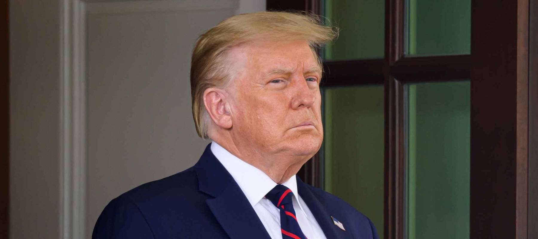 Washington DC, USA - September 15, 2020: President Donald Trump participates in the signing ceremony of the Abraham Accords