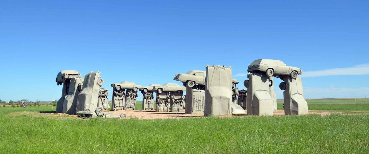 Car Henge in Nebraska