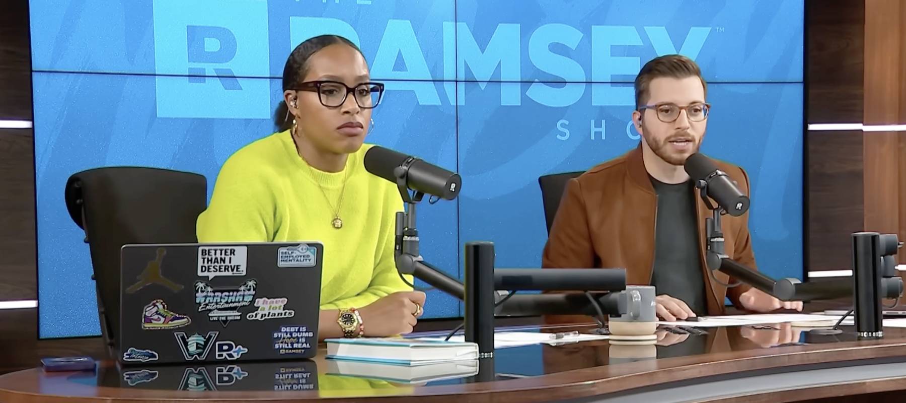 The Ramsey Show co-hosts Jade Warshaw and George Kamel speak with Joseph of Pittsburgh.