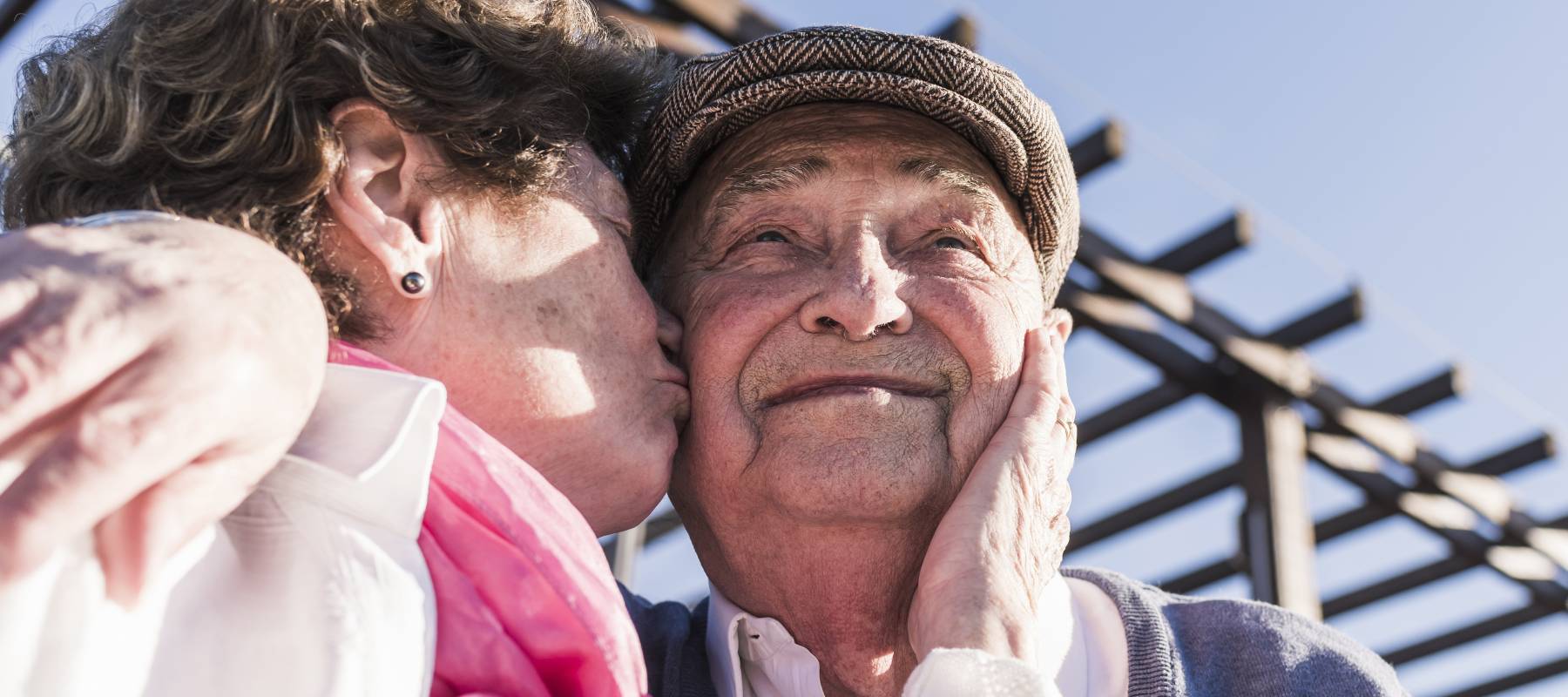 Portrait of a happy older couple.