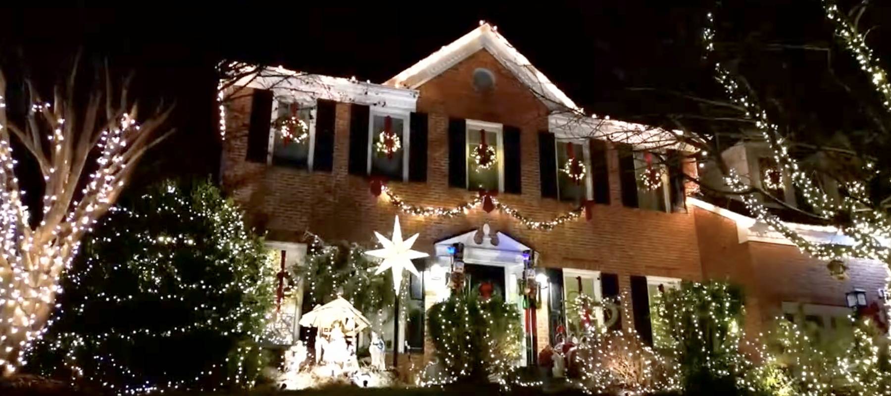 The Salgado family's HOA has fined them $50 a day for their Christmas display.