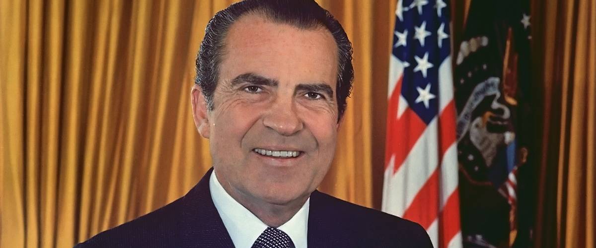 Official White House photo of President Richard Nixon by White House Photo Office