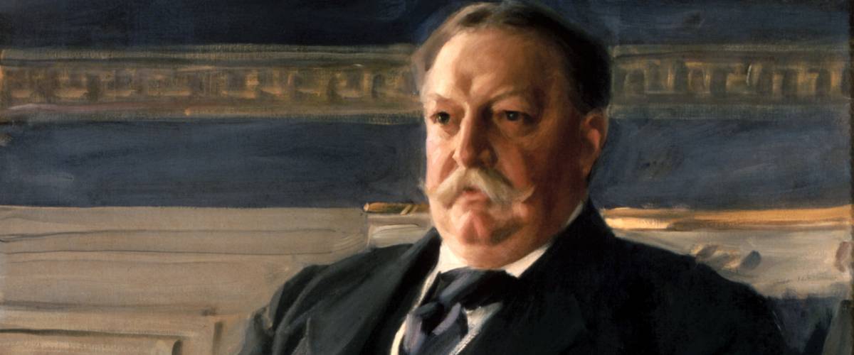 Official presidential portrait of William Howard Taft by Anders Zorn.