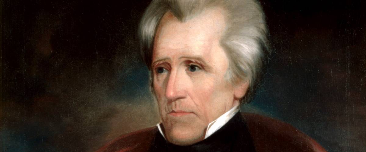 Official presidential portrait of Andrew Jackson by Ralph Eleaser Whiteside Earl