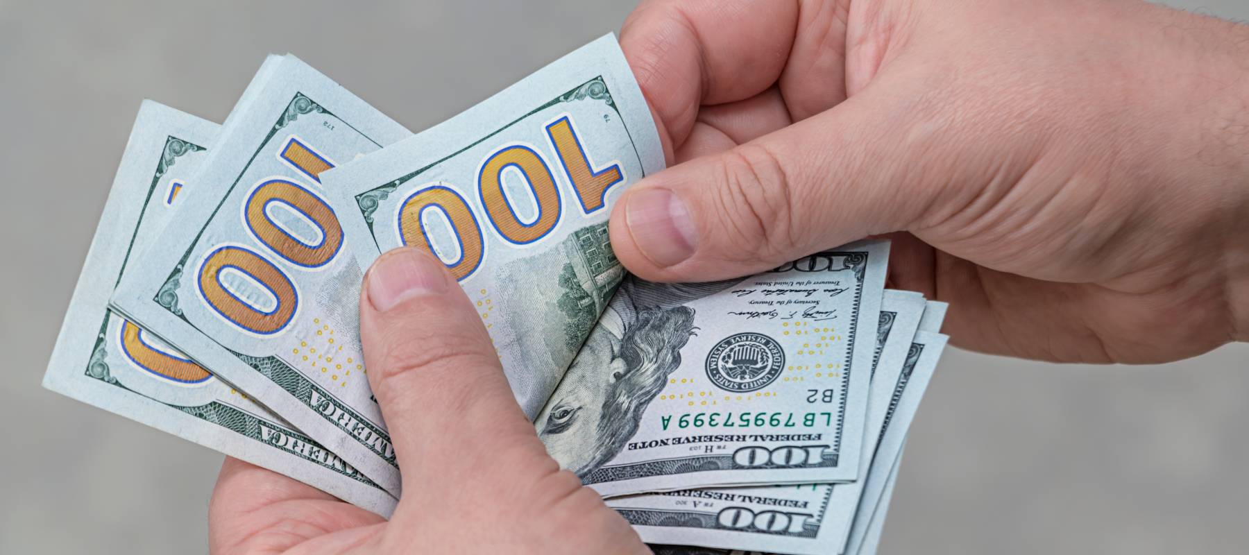 Holding cash