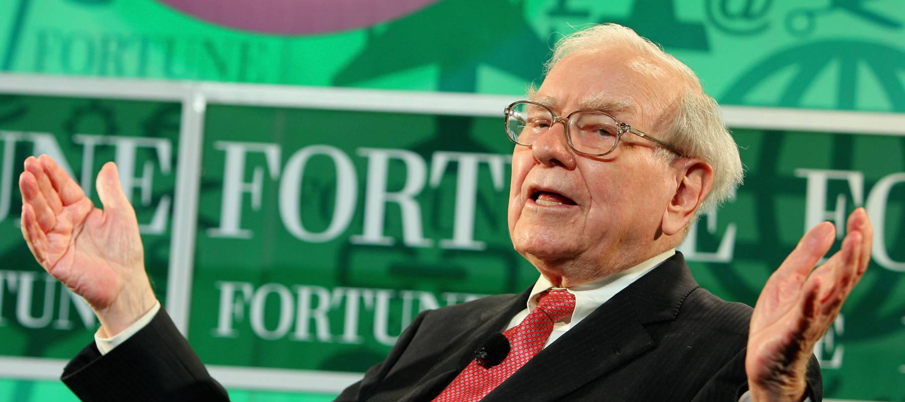 Warren Buffett speaks onstage at the FORTUNE Most Powerful Women Summit on October 16, 2013 in Washington, DC.