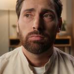 Frustrated looking man