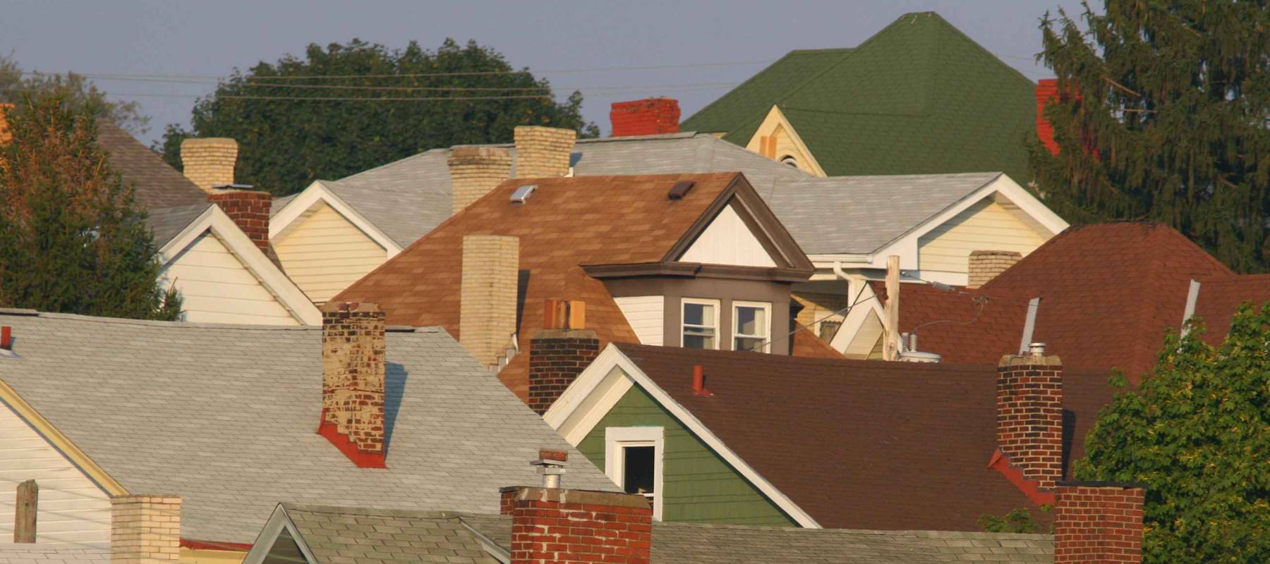 A suburban Pittsburgh neighborhood.