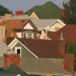 A suburban Pittsburgh neighborhood.
