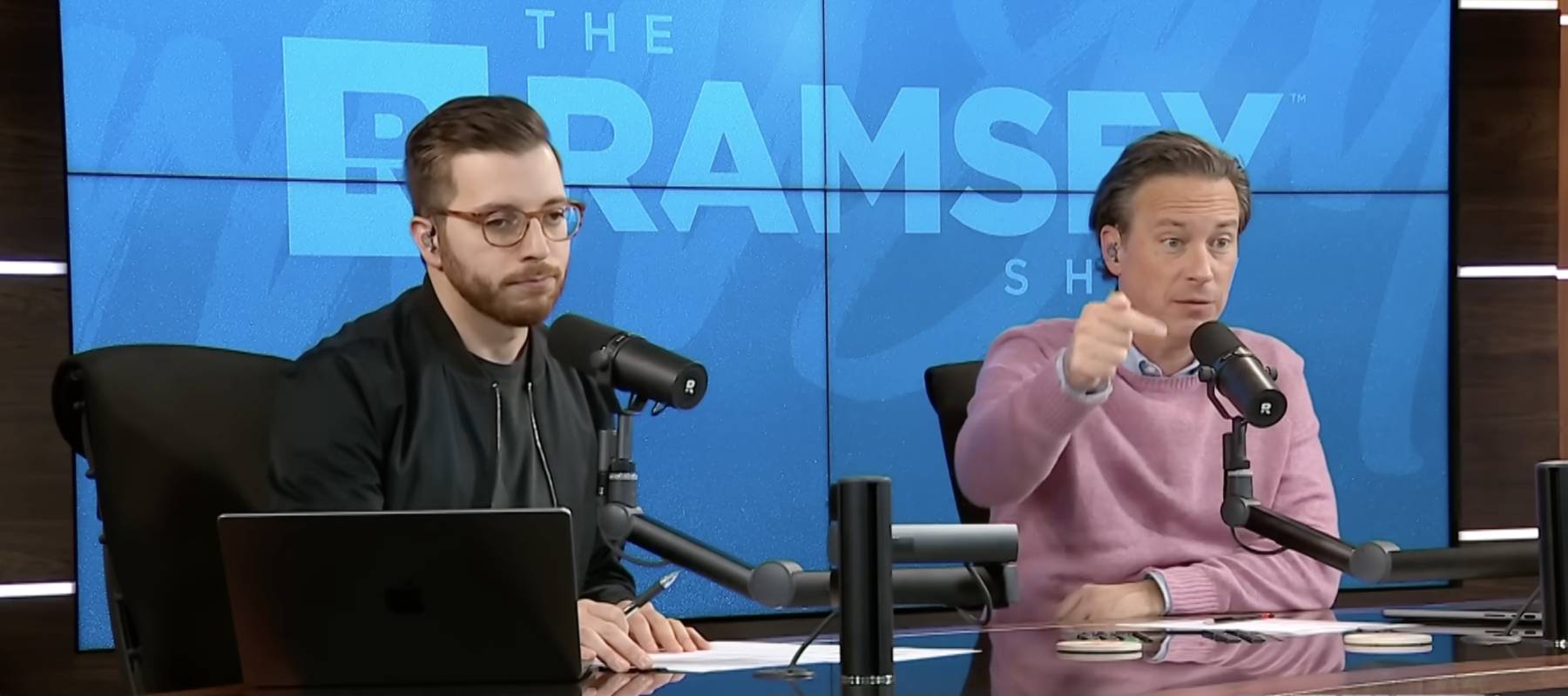 Co-hosts George Kamel and Ken Coleman on The Ramsey Show said Ashley needs to address her debt quickly for her own survival.