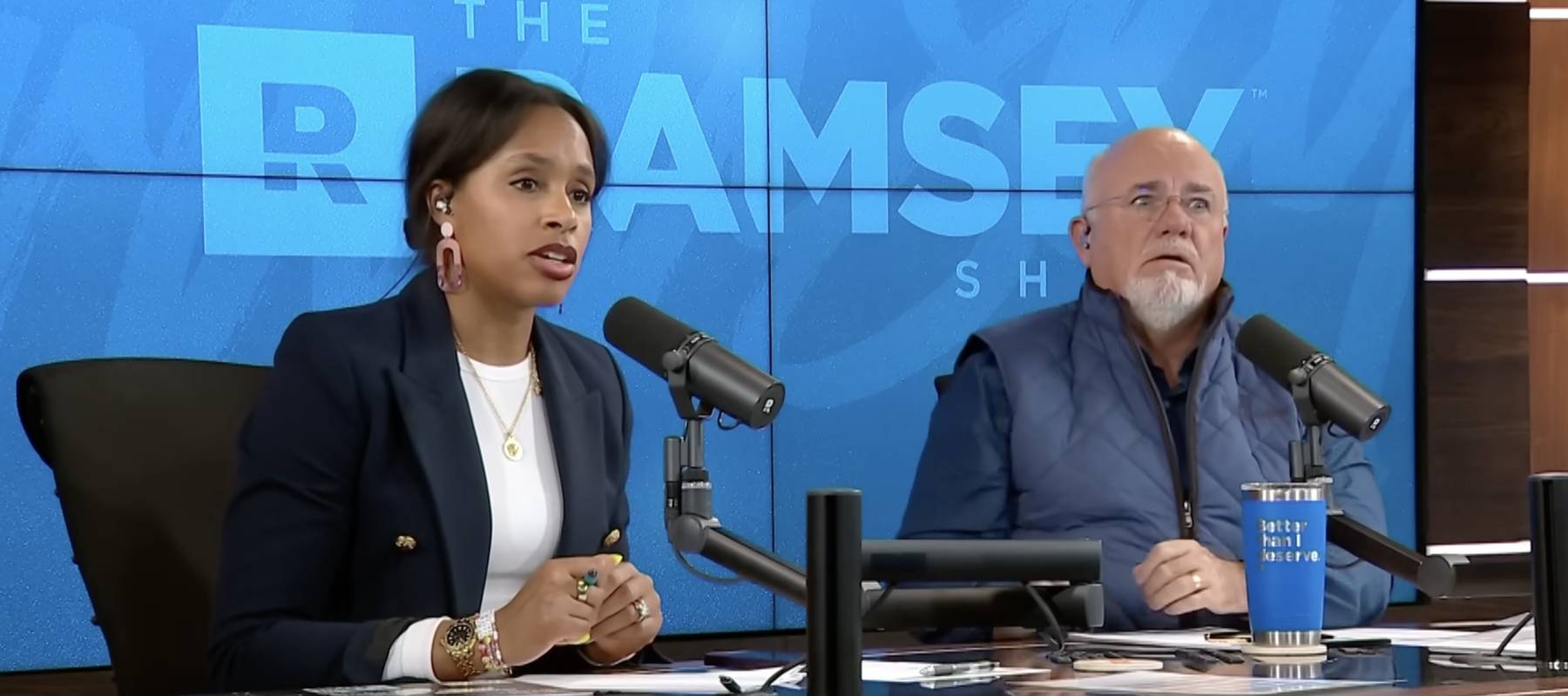 Jade Warshaw and Dave Ramsey say one man's entrepreneurial dreams may have to wait.