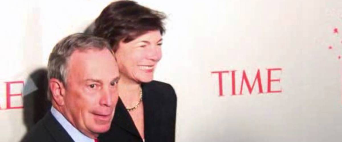 Mike Bloomberg and Diana Taylor