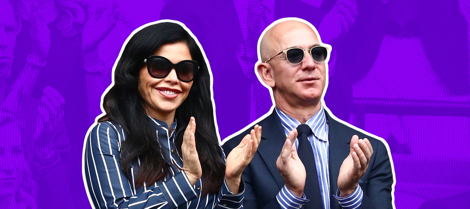 Jeff Bezos and Lauren Sanchez