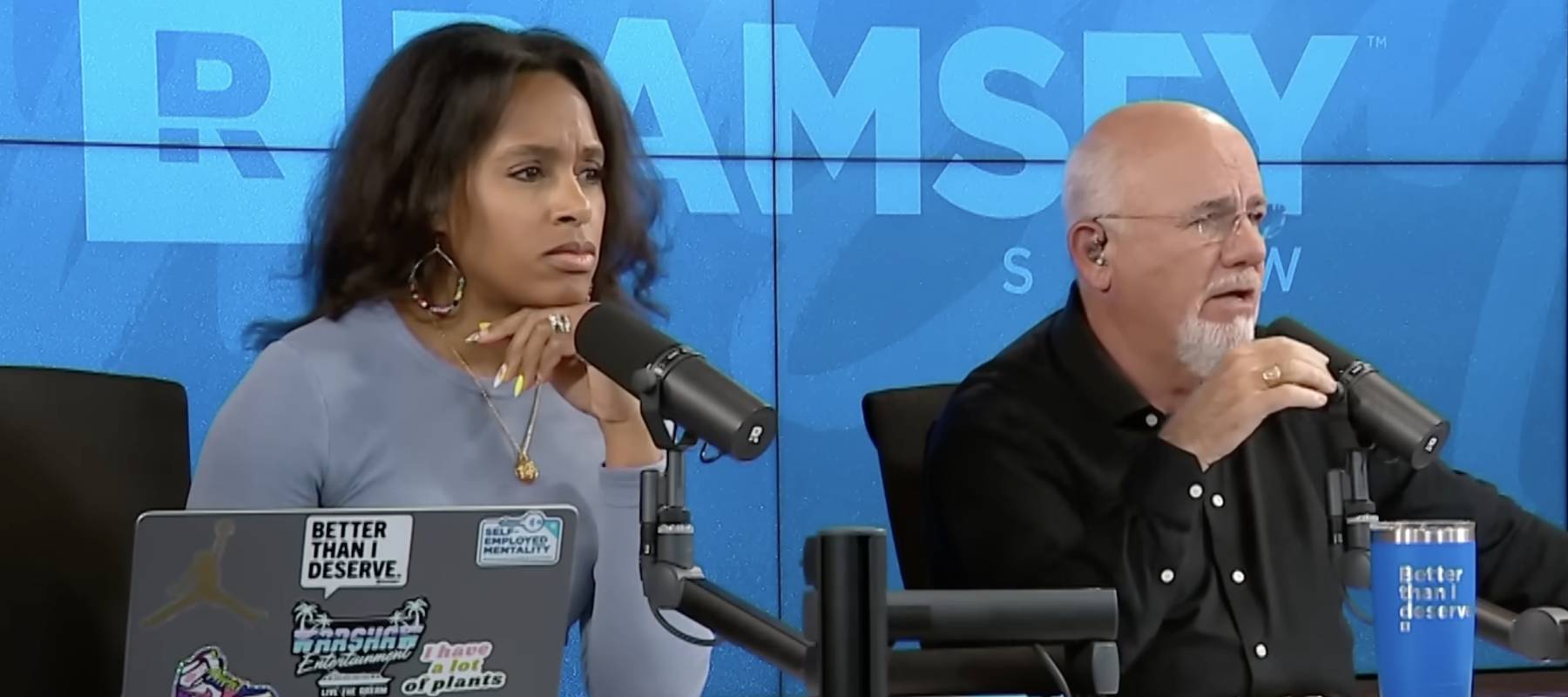 Dave Ramsey say there's more to Florida woman's marital problems than debt.