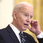 President Joe Biden holds his first Presidential Press Conference at the White House, March 25, 2021