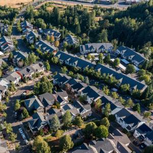 A suburban neighbourhood in Oregon has empty parking that could be used for passive income.