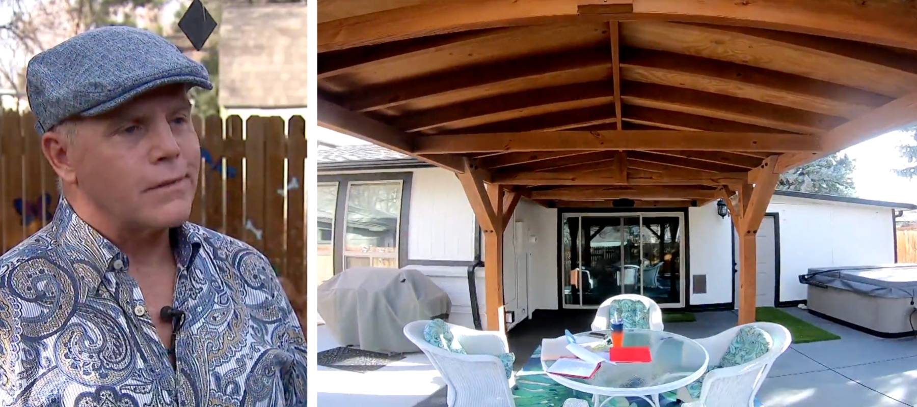 EJ Braquet didn't know he didn't to clear his DIY project with the city.