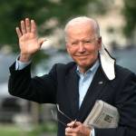 President Joe Biden departs the White House, Washington DC, July 9, 2021.