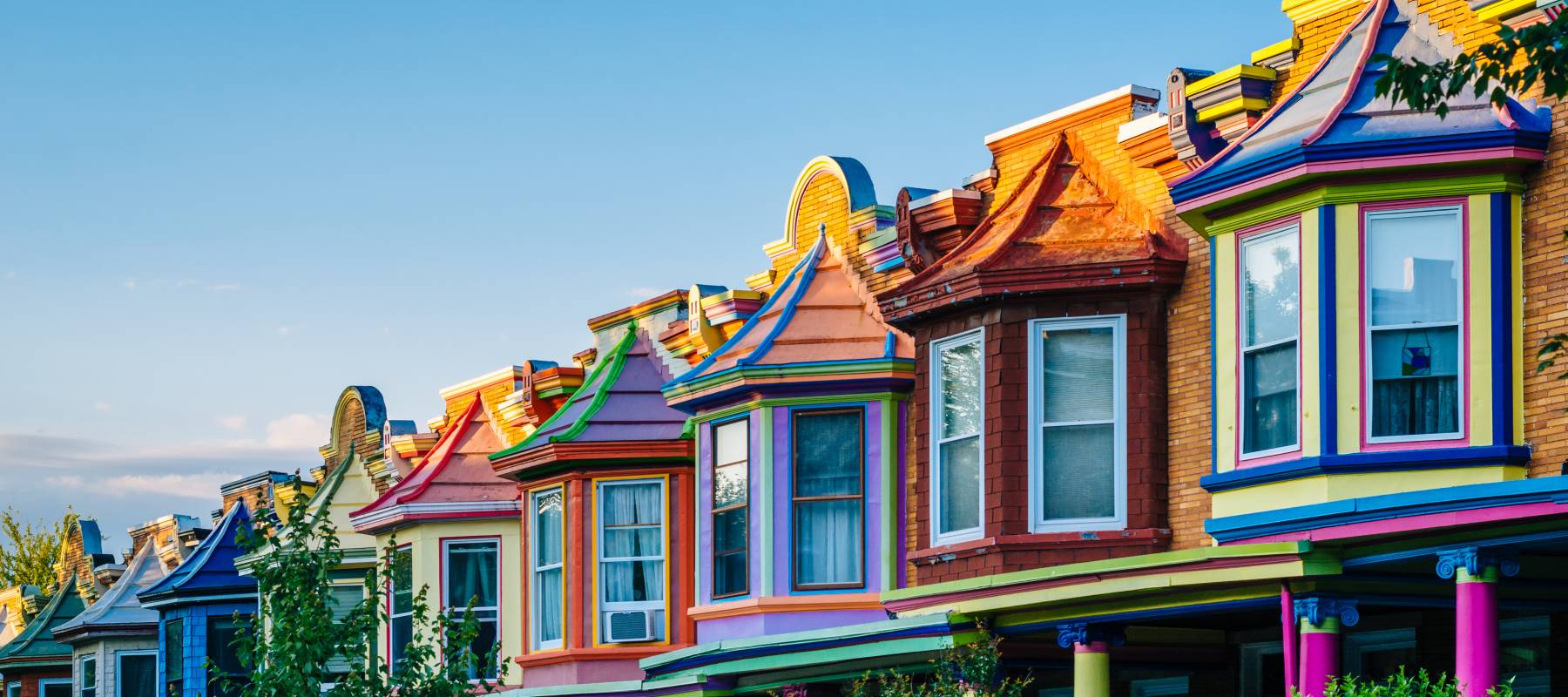 Colorful houses