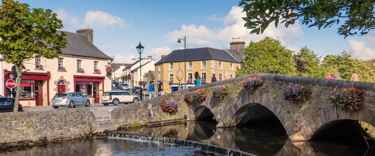 Westport bridge in county Mayo, Ireland