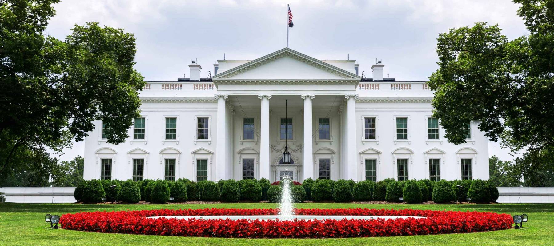 US White House front view 2