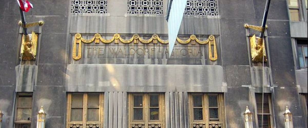 Waldorf Astoria hotel