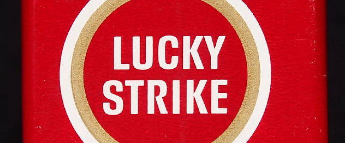 Lucky Strike cigarette package