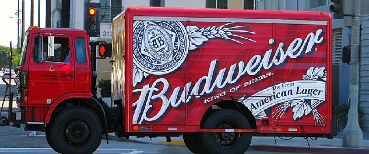 Budweiser truck