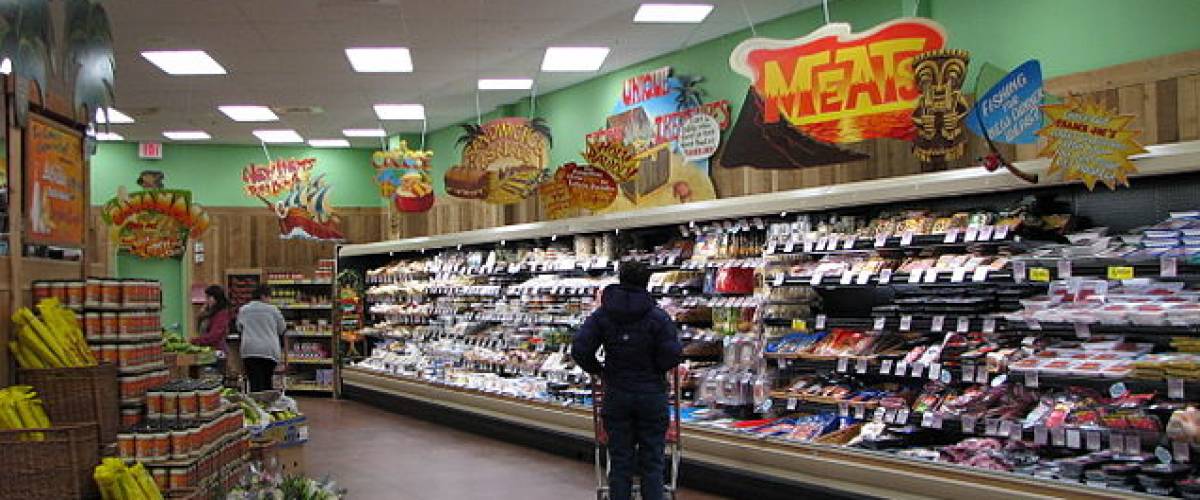 Trader Joe's grocery aisle