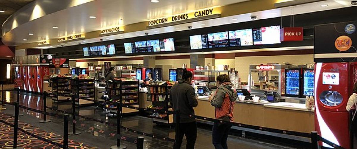 AMC theatre concession stand