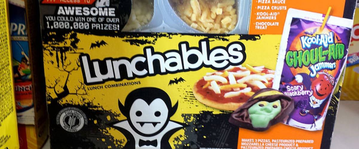 Lunchables Extra Cheesy Pizza with Kool-Aid Ghoul-Aid