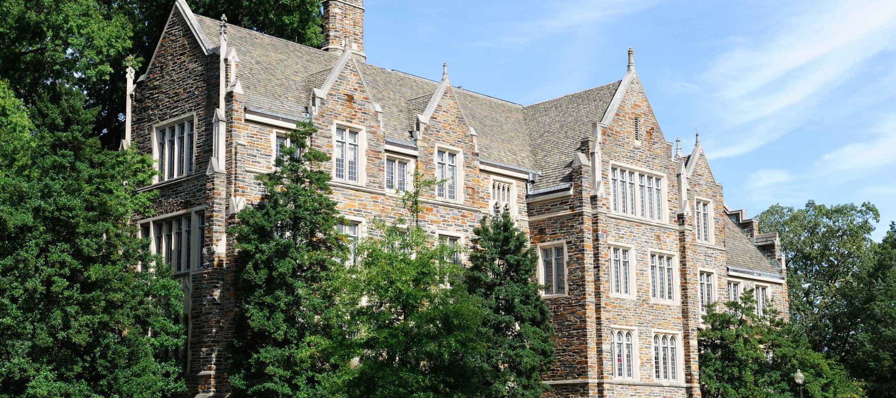 ancient building in Duke University NC