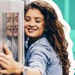 A woman shopping for refrigerator