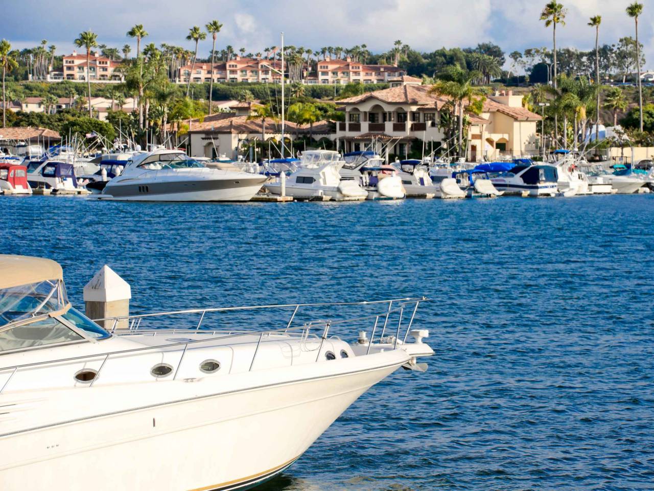 This is a photograph of the homes in beautiful Back Bay Newport Beach, California, United States of America.