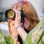 Photographer takes a snap