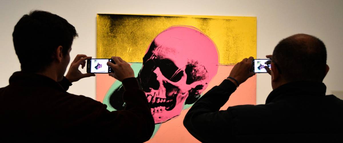 Exposition Andy Warhol at Caixaforum building - Catalonia / Spain