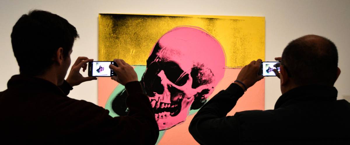 Exposition Andy Warhol at Caixaforum building - Catalonia / Spain